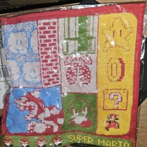 Super Mario Colorful Knit Scarf